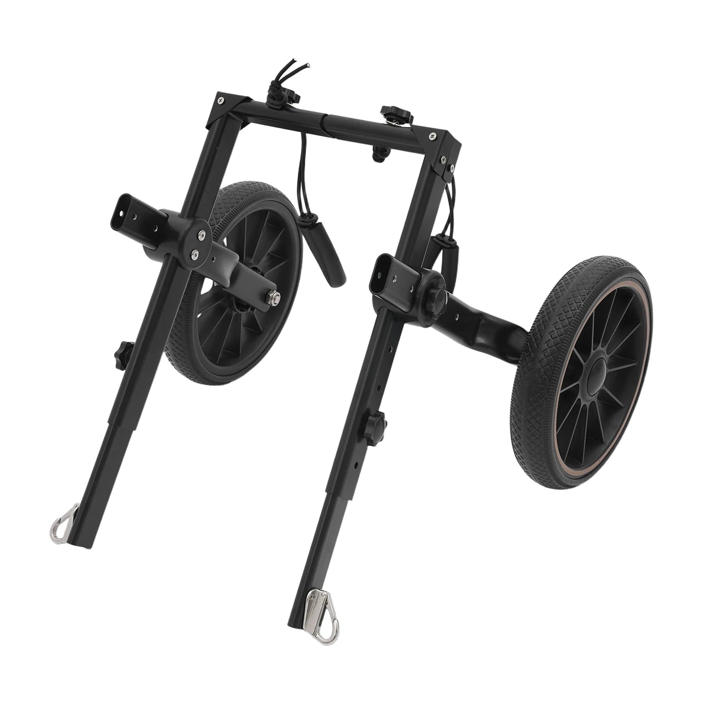 Bymaocar Adjustable Aluminum Dog Wheelchair For Hind Leg Support 65kg