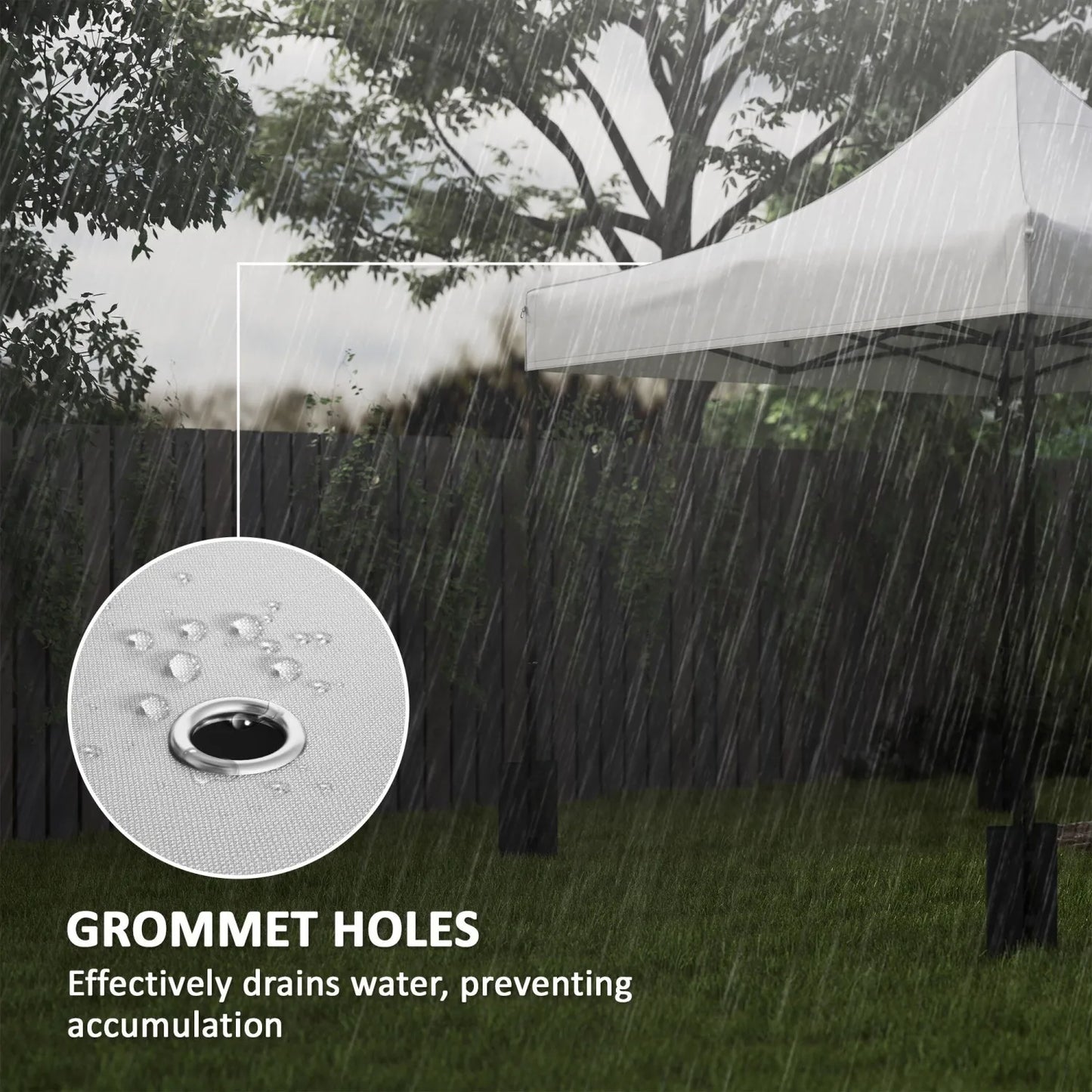 Oeny Replacement Canopy Top For Pop Up Canopy Tent UPF50
