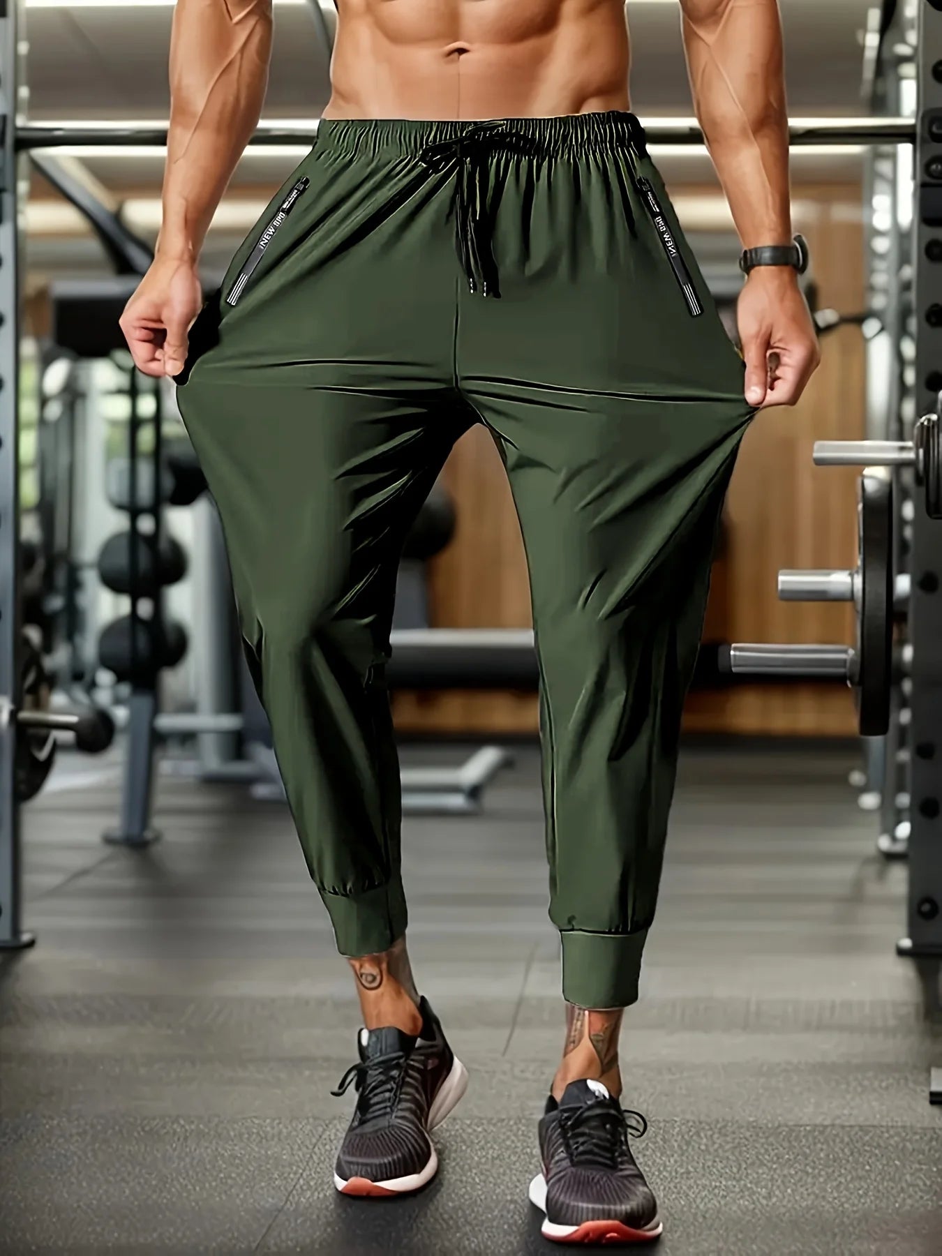 Lane JT Men's Ice Fast Dry Breathable Jogging Pants