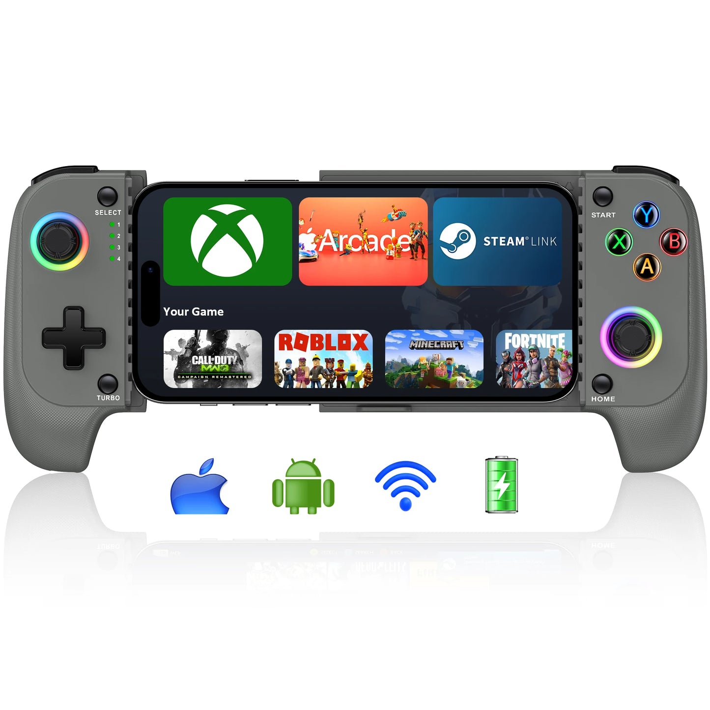 Beboncool MC103 Hall Effect Type C Gamepad For Android iOS