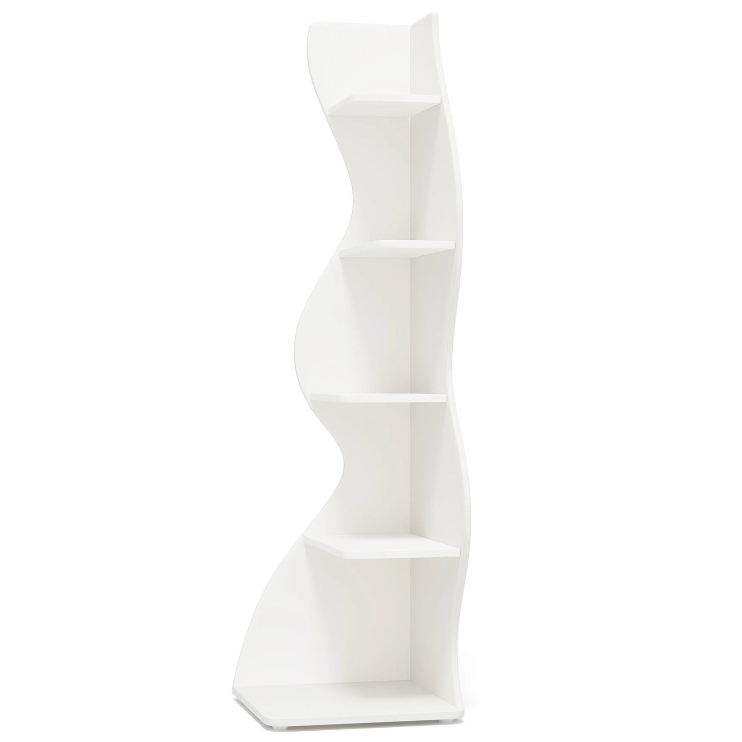 Tribesigns 5 Tier Corner Shelf Wall Bookcase Modern Plant Stand