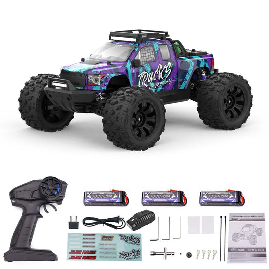 NONECE PT14R Brushless RC Truck 4x4 Remote Control 50MPH