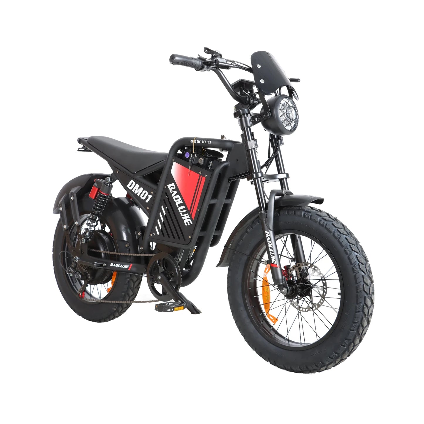 Baolujie DM01 60V 30Ah Electric Bike 42 MPH EBike