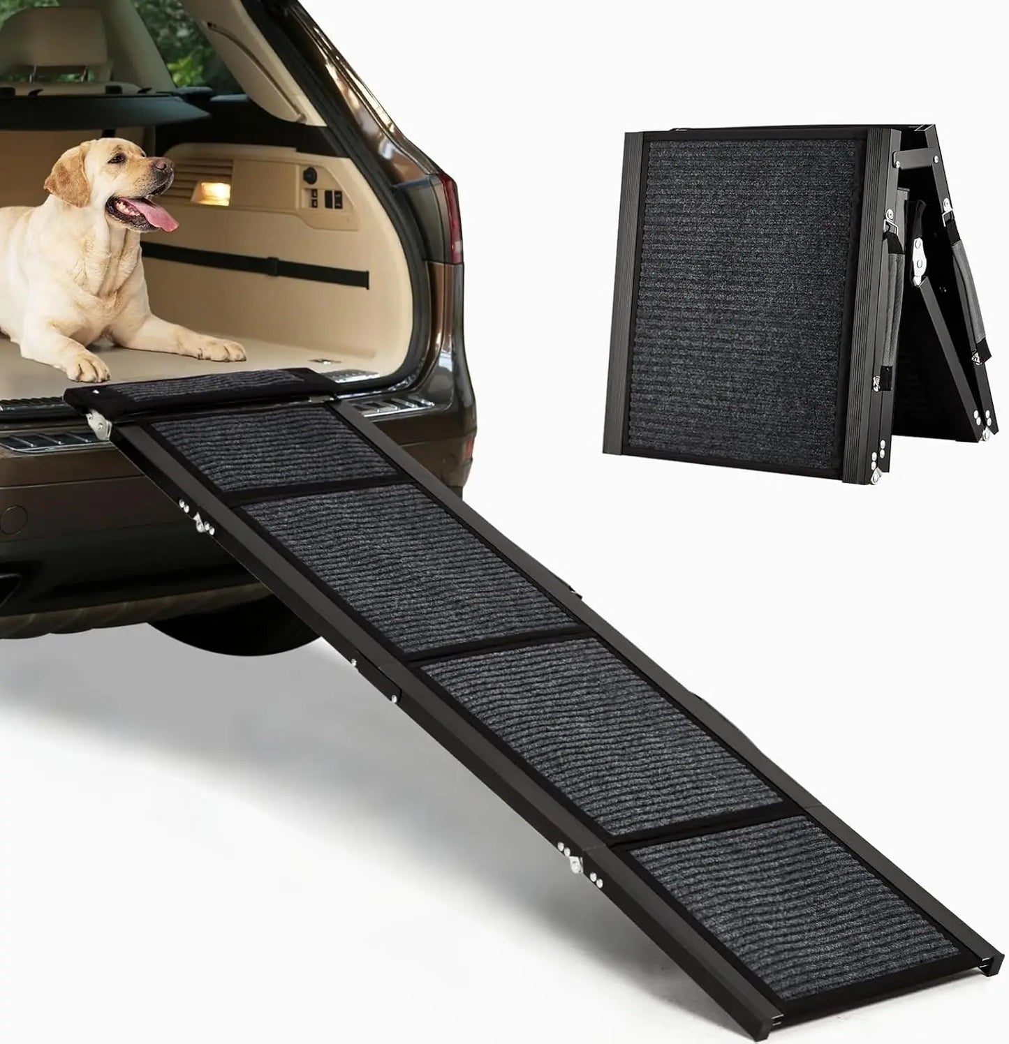 TWISTER.CK Quad Fold Dog Ramp for SUVs and Trucks