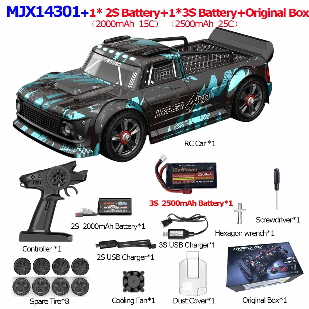 Jyscend Hyper Go MJX Drift RC Car With Gyroscope Performance