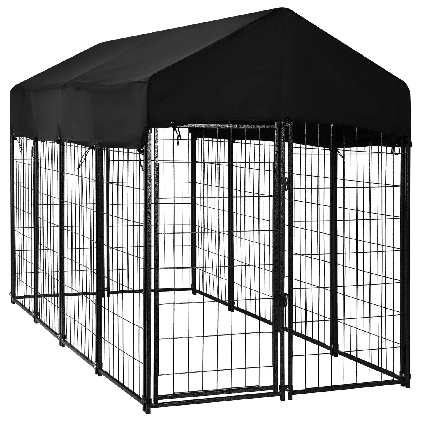 Outdoor Wire Crate Kennel Heavy Duty Welded Steel Dog Playpen