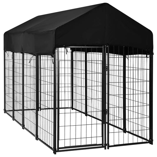 Outdoor Wire Crate Kennel Heavy Duty Welded Steel Dog Playpen