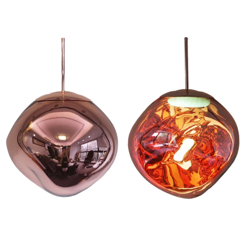 Nordic Loft Lava LED Pendant Lights Modern Design PVC Lighting Living Room Lamp Diningroom Bar Loft Restaurant Hanging Lights
