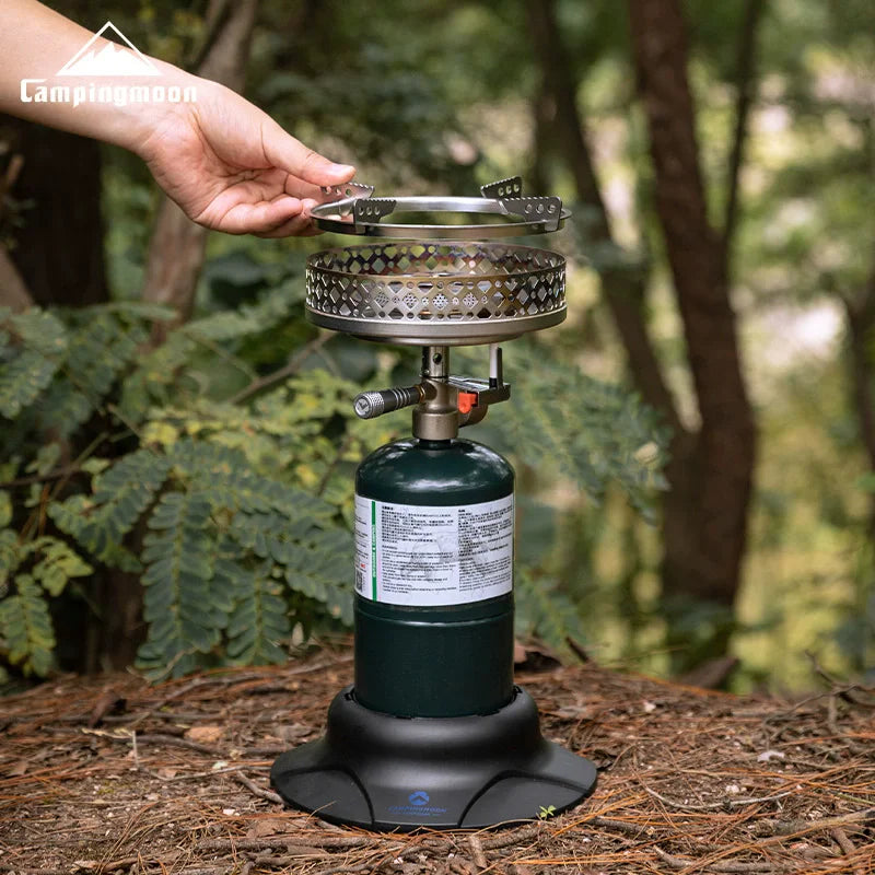 CAMPINGMOON PG-4 Scott Propane Stove Camping Large Diameter Windproof and Stable Pressure Stove Head Portable High Power Gas Stove