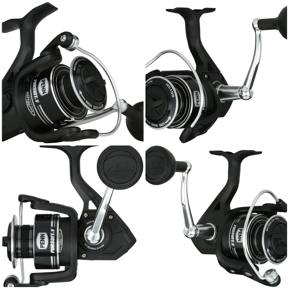 YTYIN Pursuit IV Lightweight Spinning Saltwater Fishing Reel