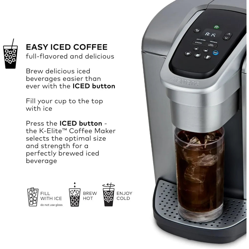 Keurig K-Elite Single Serve Coffee Maker With Adjustable Strength