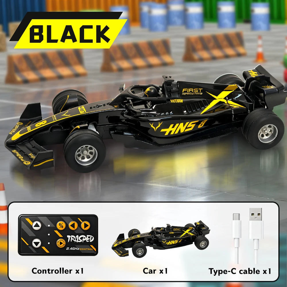 RC Drift Car 4WD Metal Toy Vehicle For Kids Adults