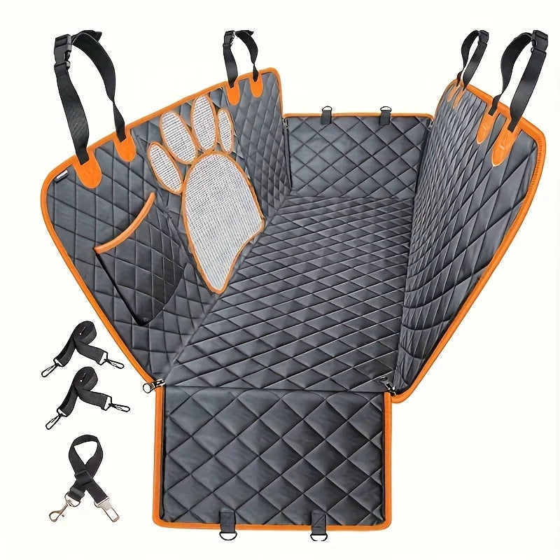 CN Zhejiang Dog Seat Cover Hammock Waterproof Rear Car Protector