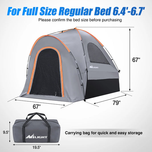 Nilight Truck Bed Tent Two Person Waterproof Camping