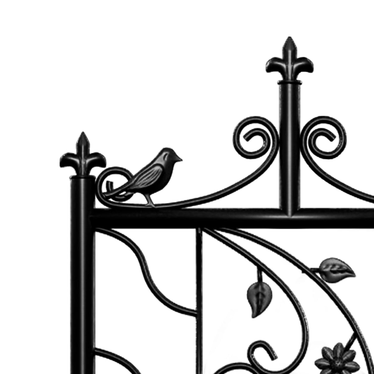 Decorative Metal Garden Trellis Panel for Climbing Plants and Flowers