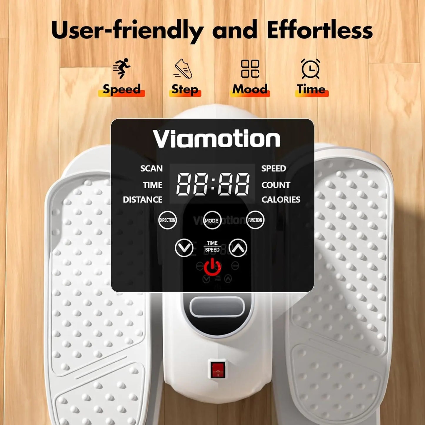 Under Desk Elliptical Machine With Remote Control For Office Use