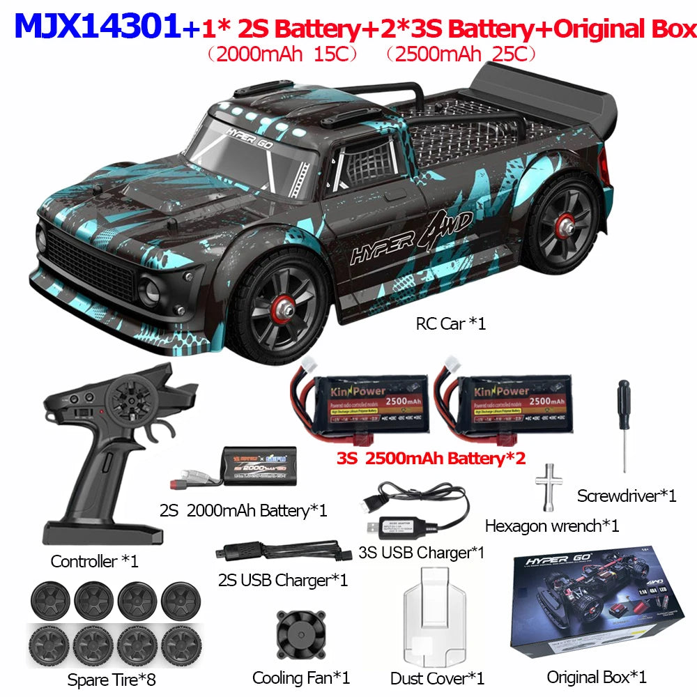 Jyscend Hyper Go MJX Drift RC Car With Gyroscope Performance