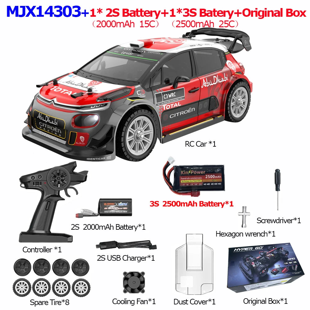Jyscend Hyper Go MJX Drift RC Car With Gyroscope Performance