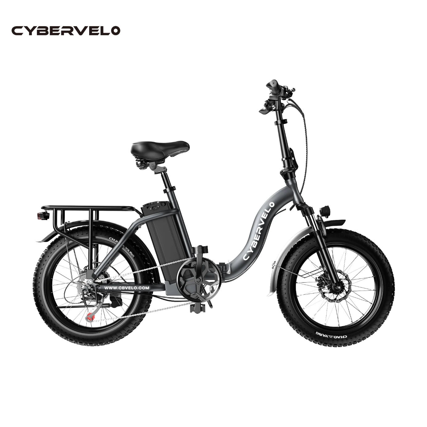 MARS700 Long Range Fat Tire Folding Electric Bike 1000W 30MPH