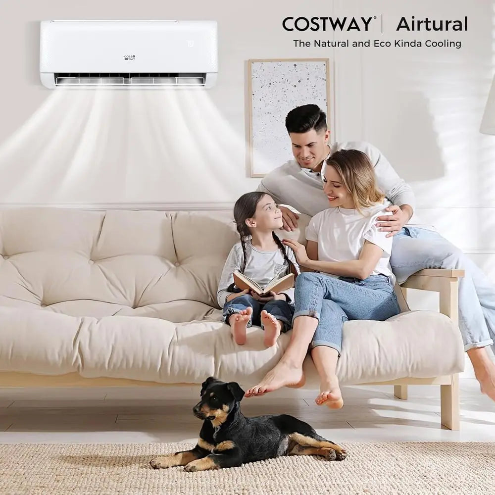 12,000 BTU Heat Pump Mini Split AC Energy Star Inverter