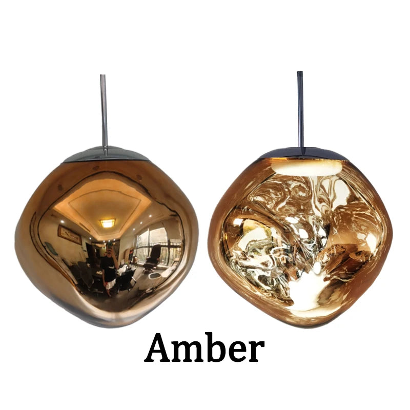 Nordic Loft Lava LED Pendant Lights Modern Design PVC Lighting Living Room Lamp Diningroom Bar Loft Restaurant Hanging Lights