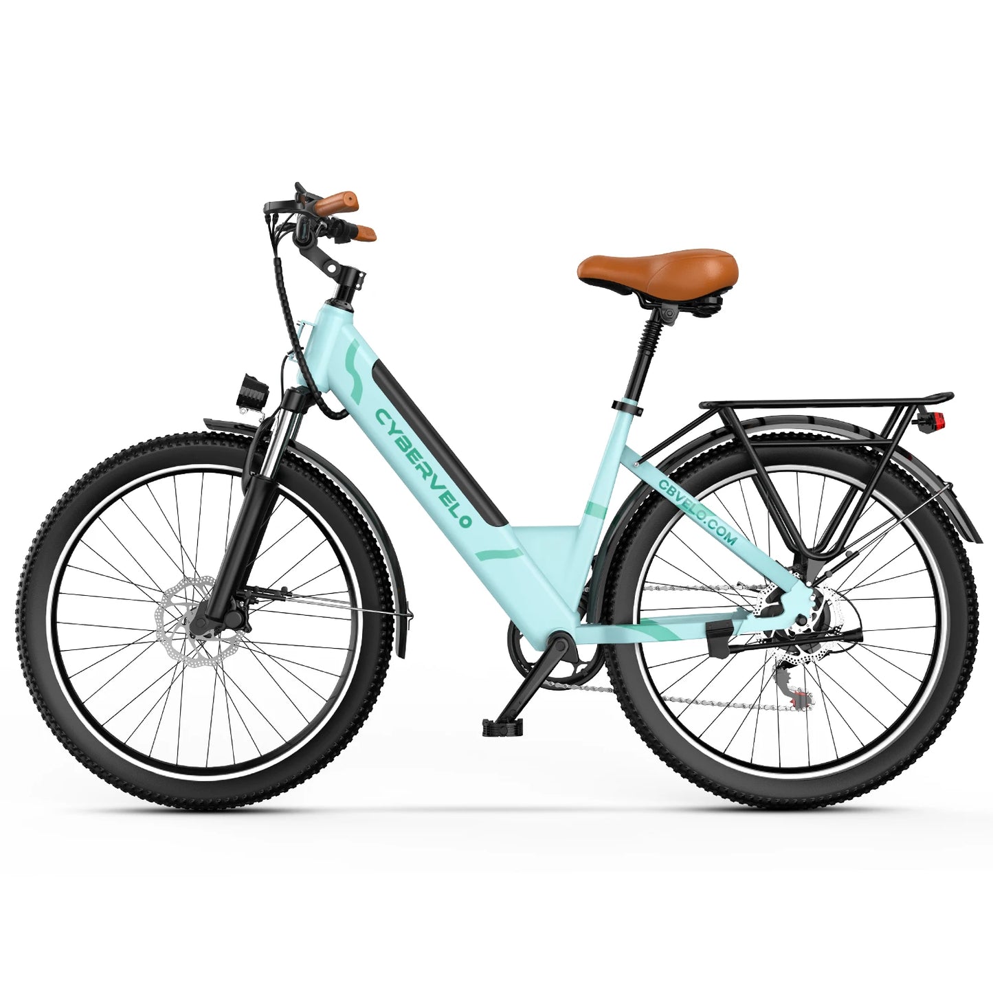 CYBERVELO EK2 Electric City Ebike With 1000W Peak Motor
