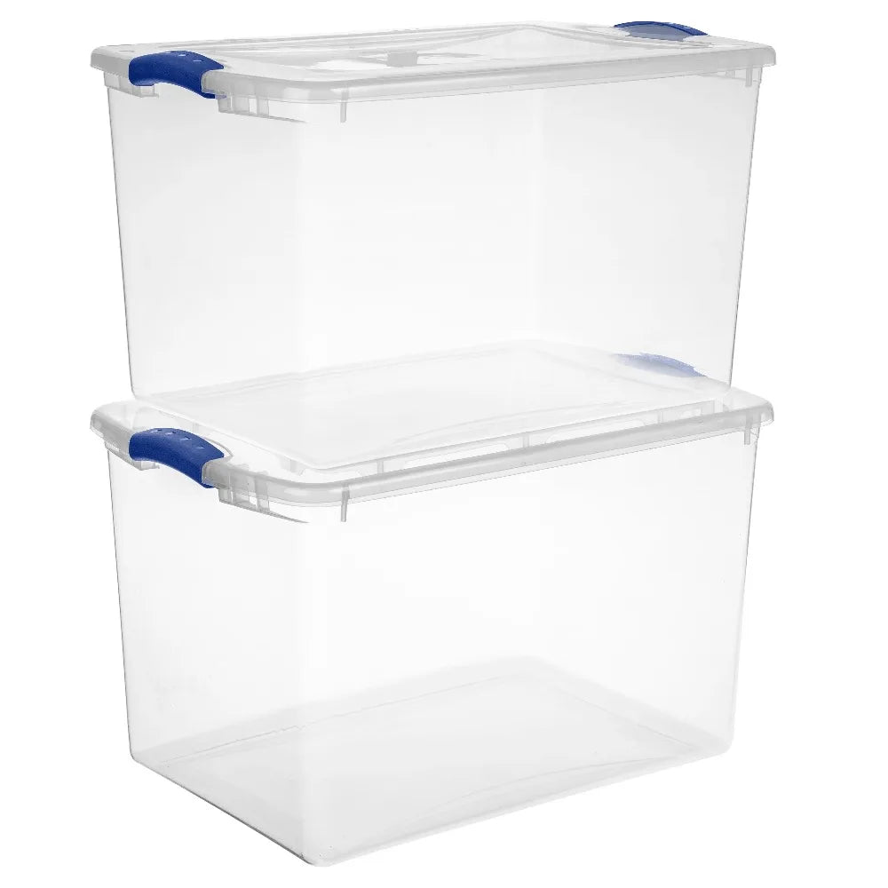 OEINGCN Sterilite Large Storage Bin With Latch Lid