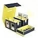 Commander Deck Box for MTG, Trading Card Storage Box Fits 400+ Double-Sleeved Cards, 5-IN-1 Multi-purpose Removable Deck Case with Dice Tray, Display Window for TCG/Sports Card